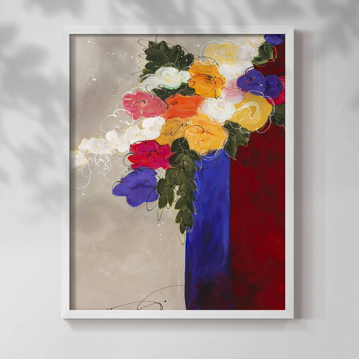 For Me - Restickable Framed Art Print