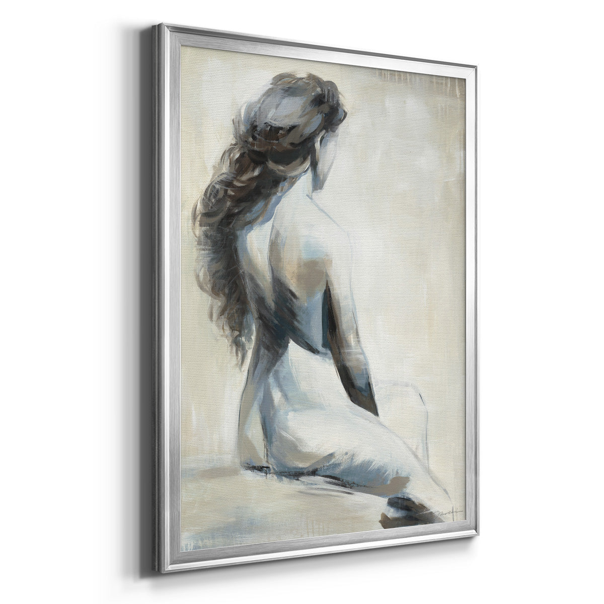 Song on the Wind - Modern Framed Canvas Print