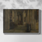 Interior of a Church, 1871 - Floater Framed Canvas Print