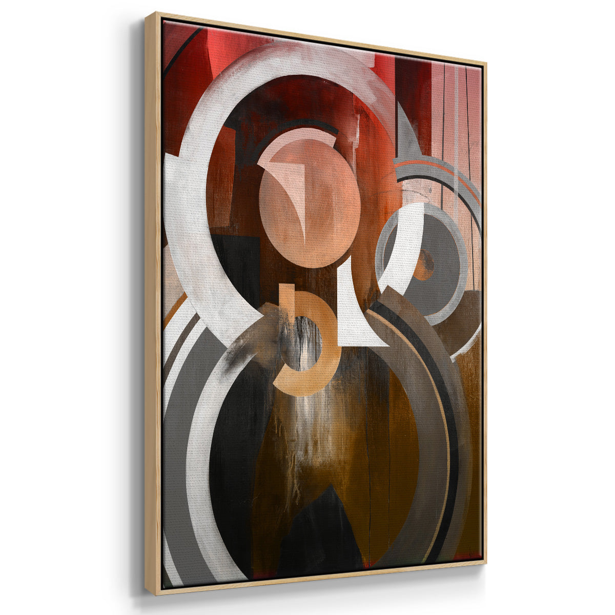 Focal - Framed Premium Gallery Wrapped Canvas L Frame - Ready to Hang