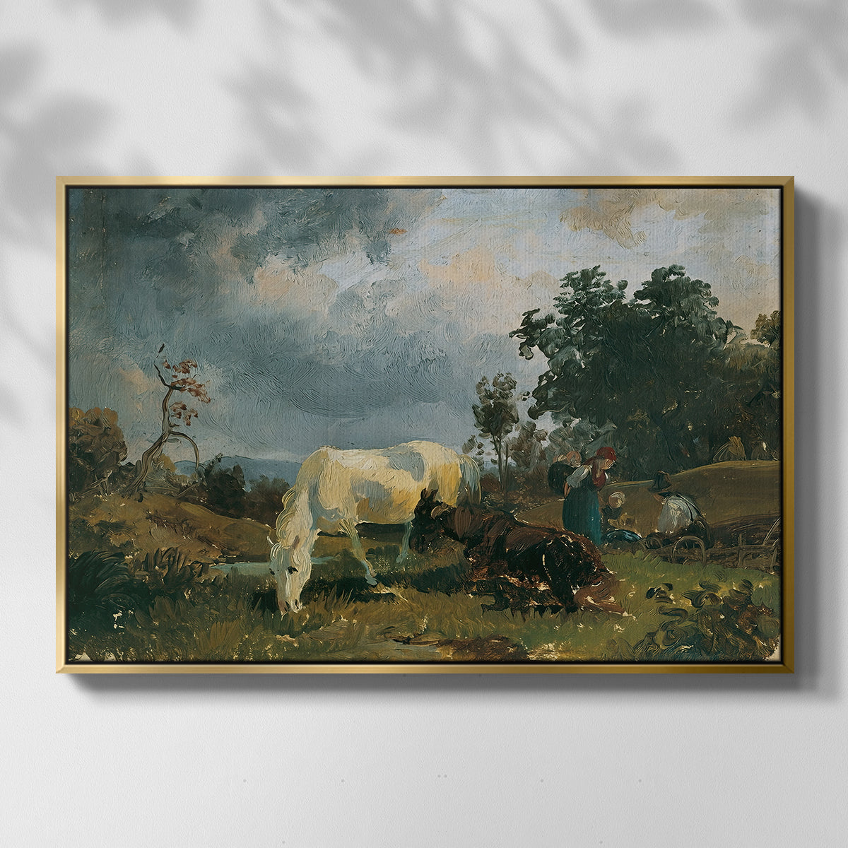 A Mold on the Heath, c. 1830 - Floater Framed Canvas Print