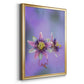 Exotic Flower Burst II - Modern Framed Canvas Print