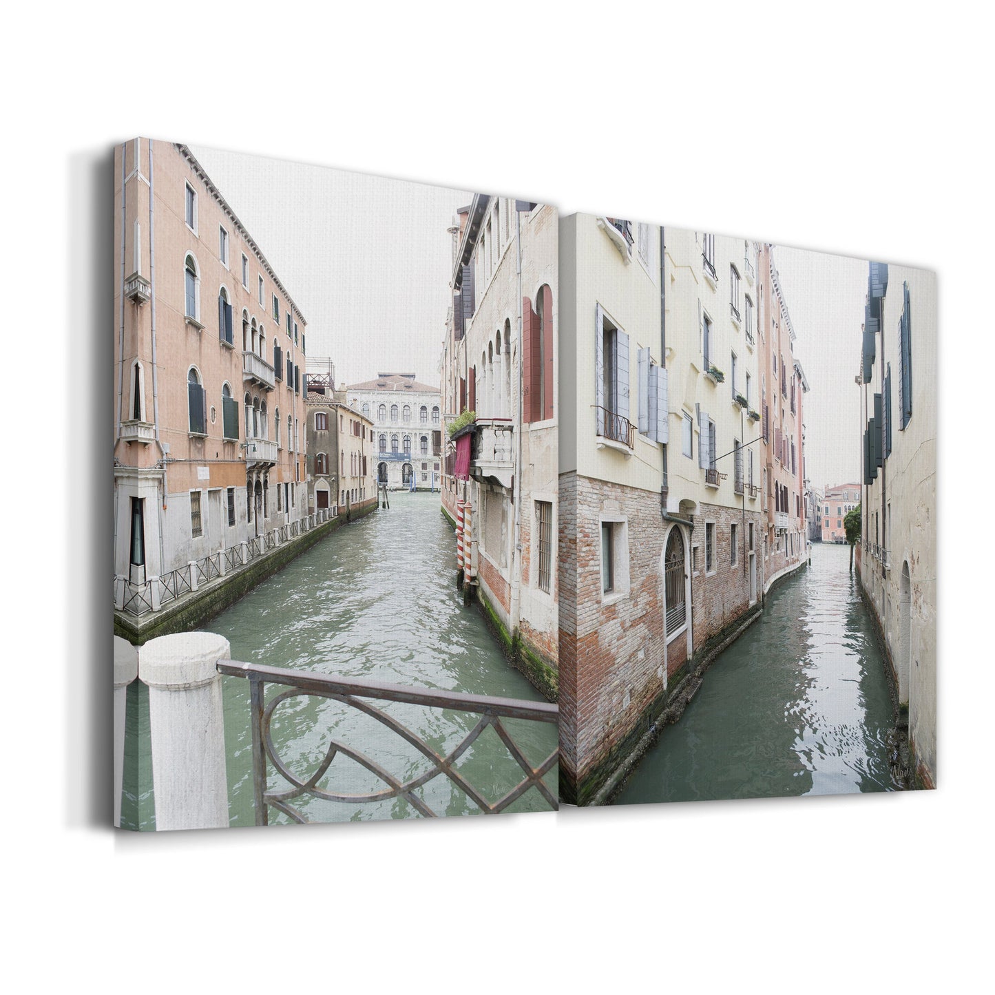 Venice Canal I Premium Gallery Wrapped Canvas - Ready to Hang