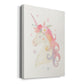 Sweet Unicorn I Premium Gallery Wrapped Canvas - Ready to Hang