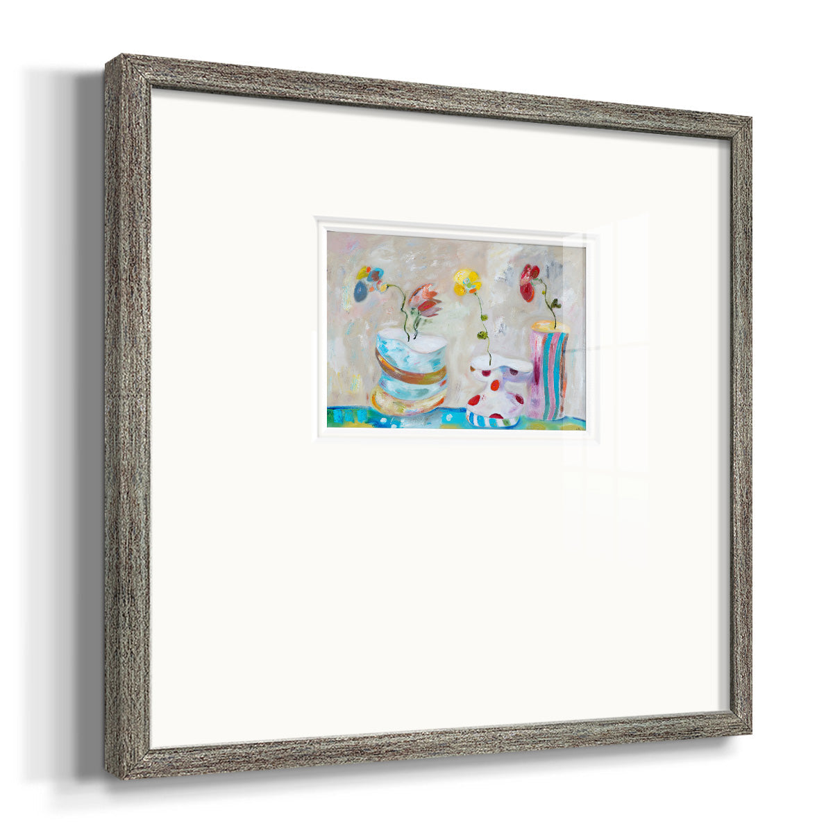 Play Time- Premium Framed Print Double Matboard