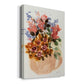 Mauve Bouquet in Teapot II - Canvas Art Print