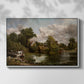 The White Horse, 1819 - Floater Framed Canvas Print