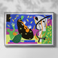 The Sorrows of the King, 1952 - Floater Framed Canvas Print