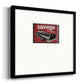 The Garage Premium Framed Print Double Matboard