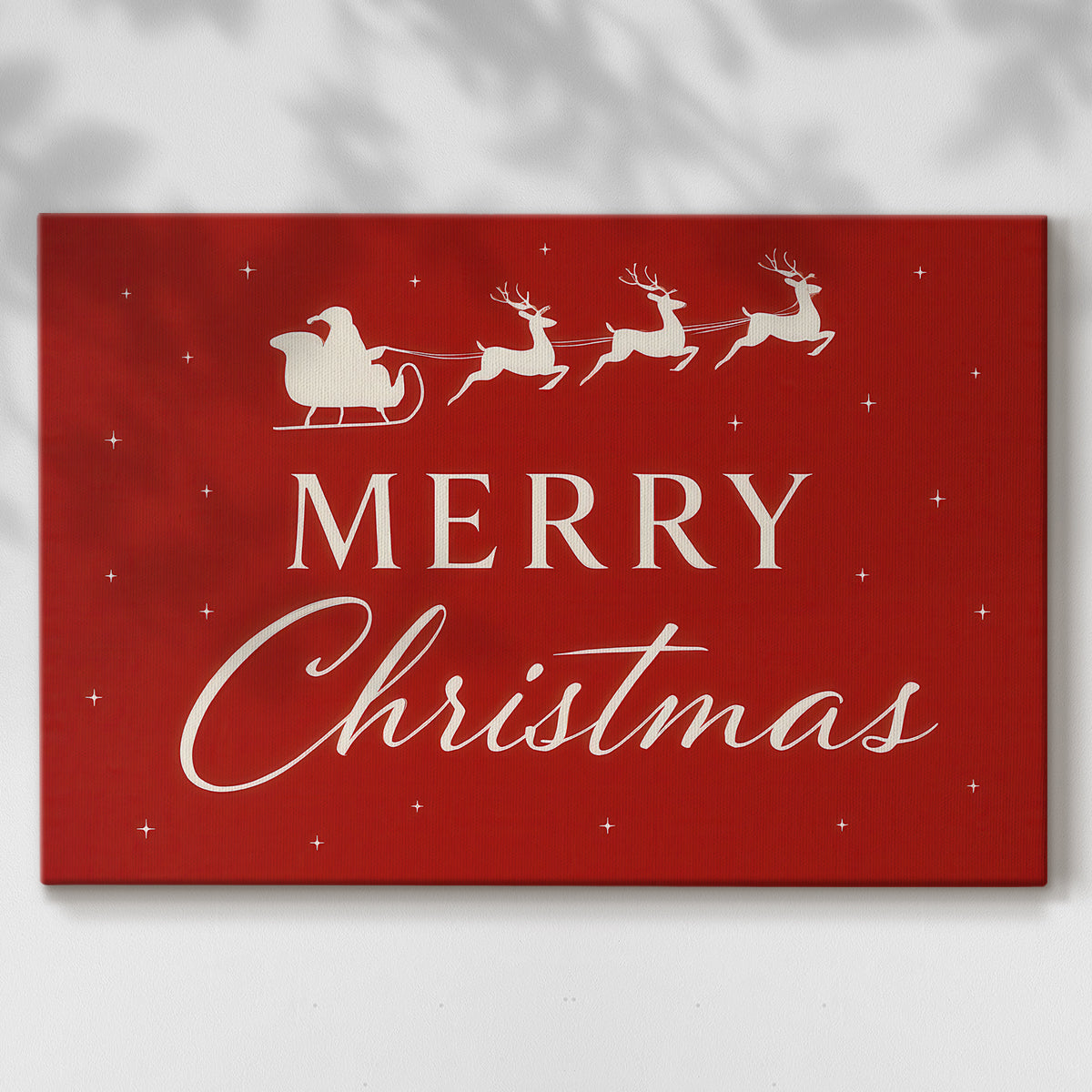 Holly-Red Promise of Evergreen - Canvas Art Print
