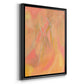 Peach Bliss IV - Modern Framed Canvas Print
