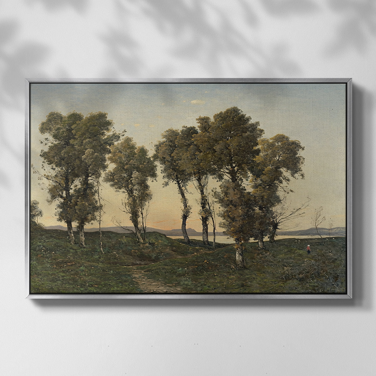 Autumn Evening, 1894 - Floater Framed Canvas Print
