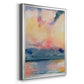Prism Seascape II - Modern Framed Canvas Print