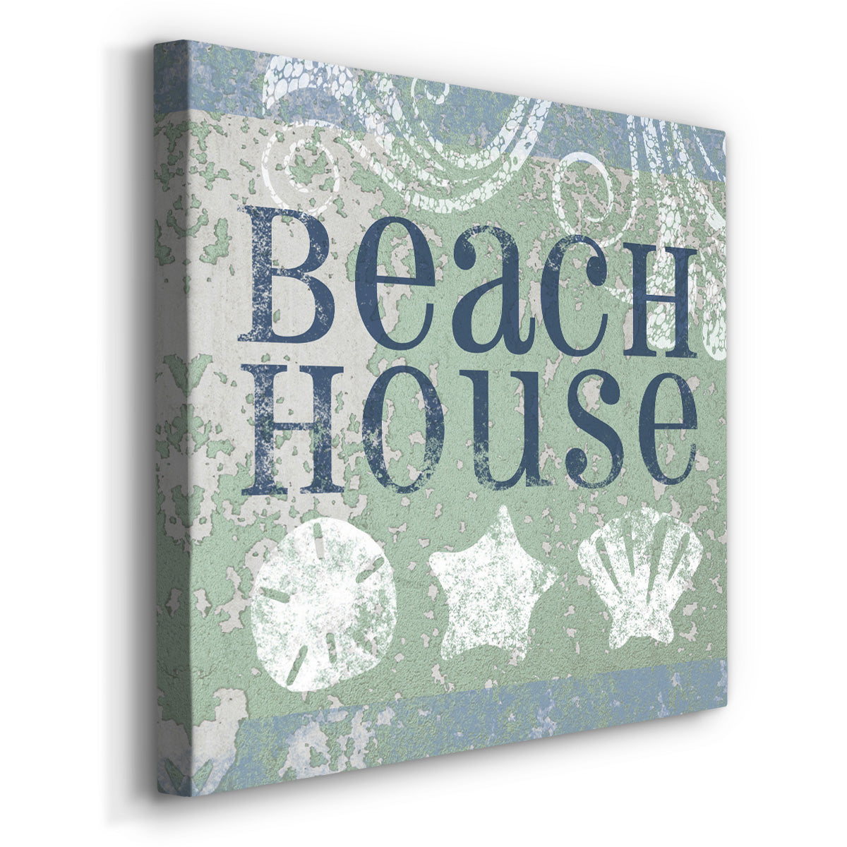 Beach Sign I - Canvas Art Print