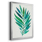 Palm Frond Flow I - Modern Framed Canvas Print