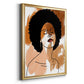 Phenomal Women I - Modern Framed Canvas Print