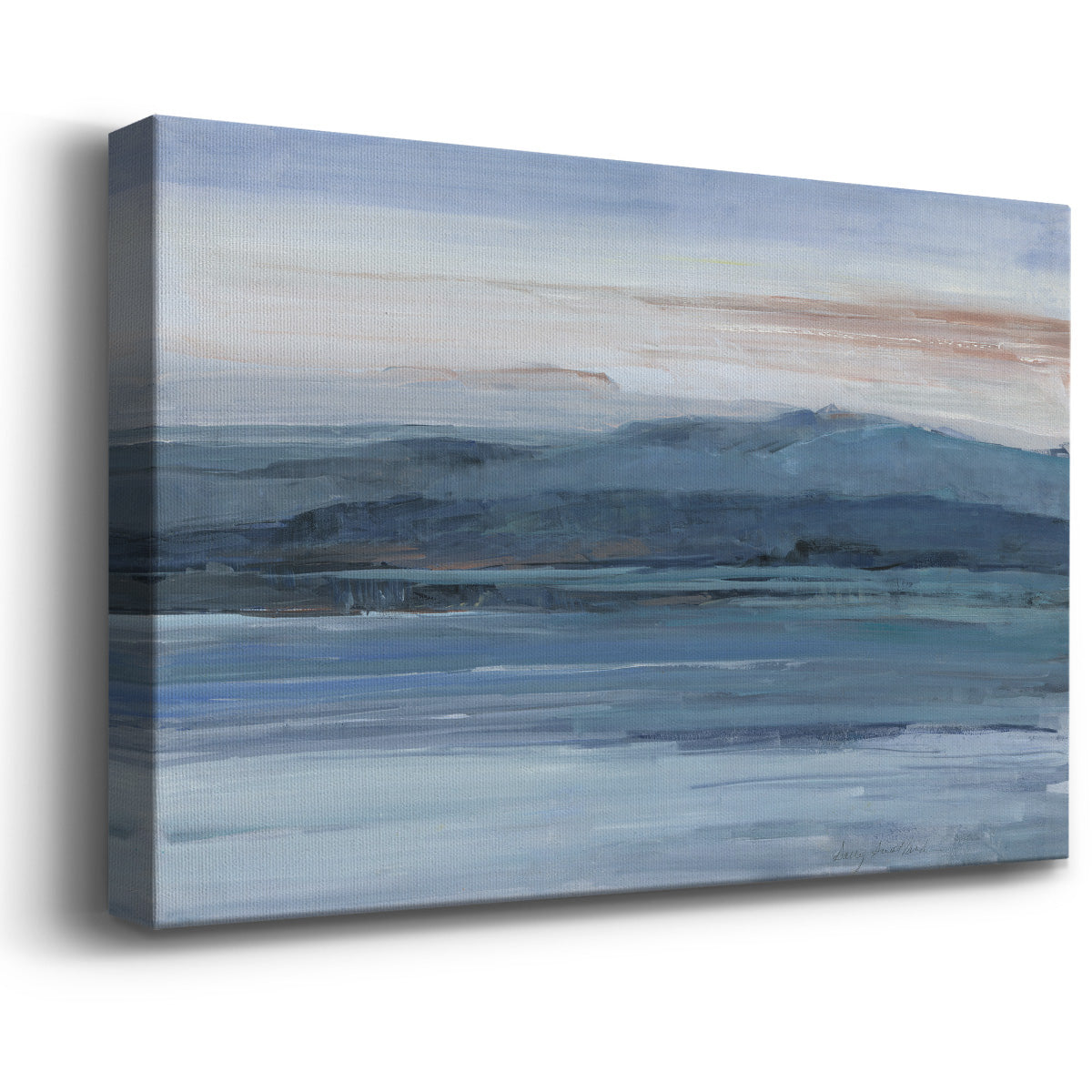 Across The Lake Premium Gallery Wrapped Canvas - Ready to Hang