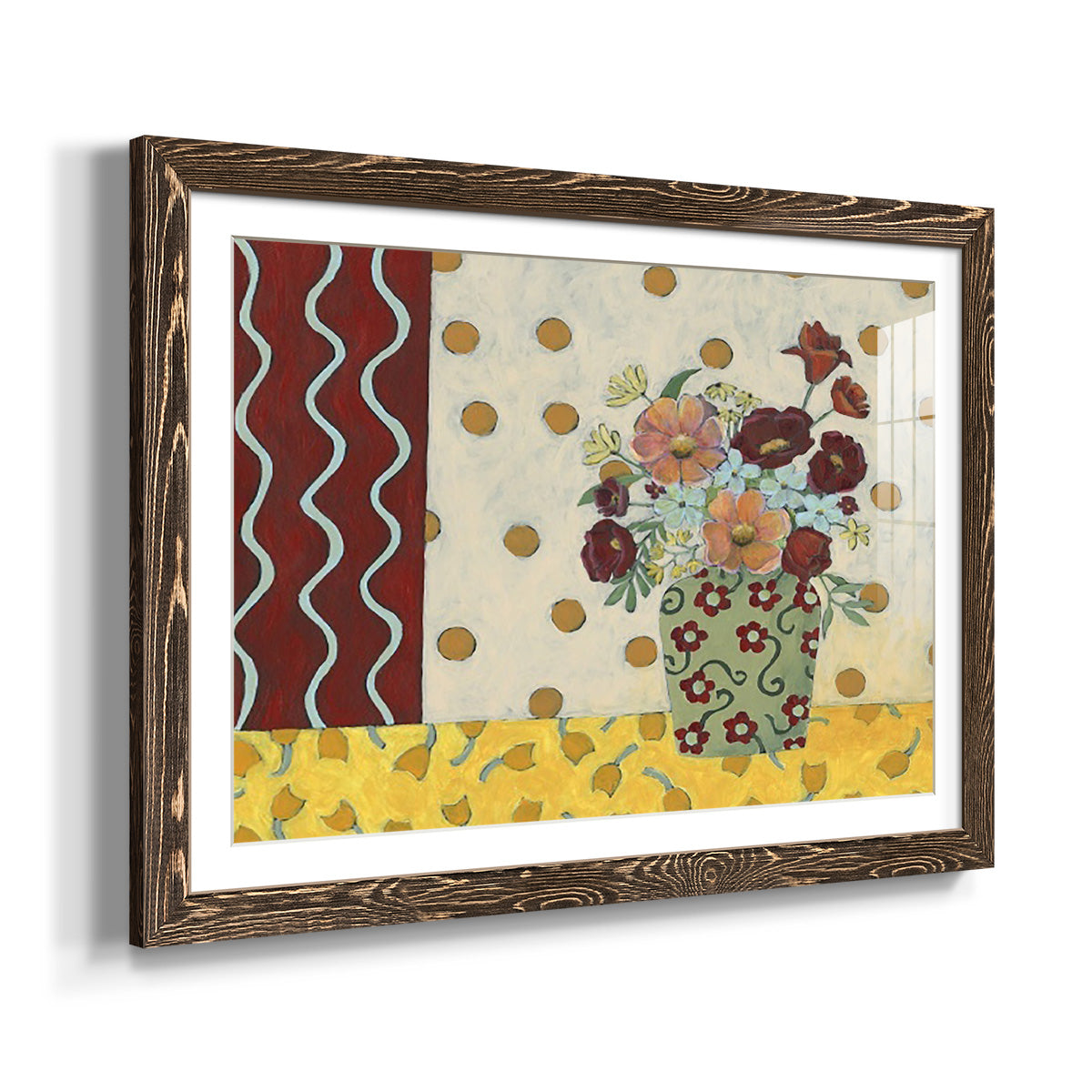 Flowerscape II-Premium Framed Print - Ready to Hang