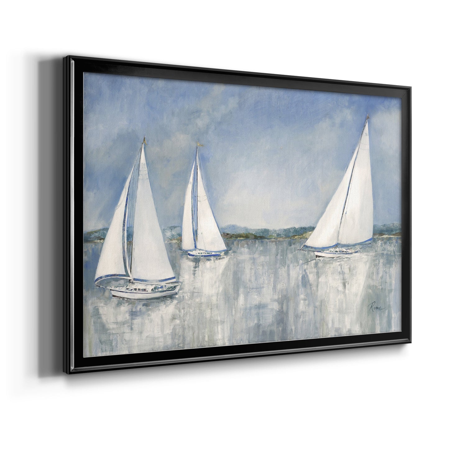 Catching the Breeze Premium Classic Framed Canvas - Ready to Hang