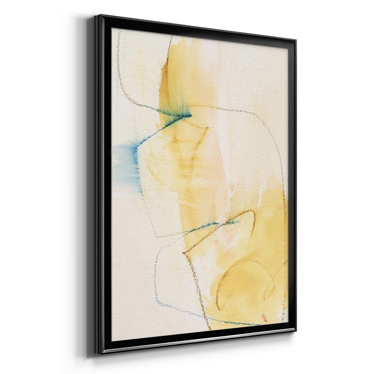 Barxan I - Modern Framed Canvas Print