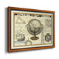 Nautical Map II Premium Framed Canvas- Ready to Hang