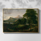 The Course of Empire: The Arcadian or Pastoral State, 1834 - Floater Framed Canvas Print