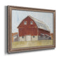 Rustic Red Barn II Premium Framed Canvas- Ready to Hang