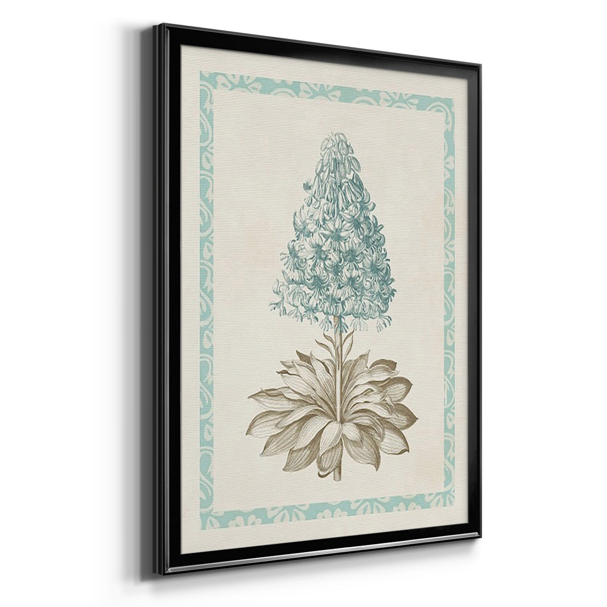 Willow Blue Besler VI - Modern Framed Canvas Print