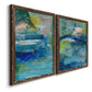 Spring Winds VII - Premium Framed Canvas 2 Piece Set - Ready to Hang