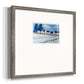 Winter Barn V Premium Framed Print Double Matboard