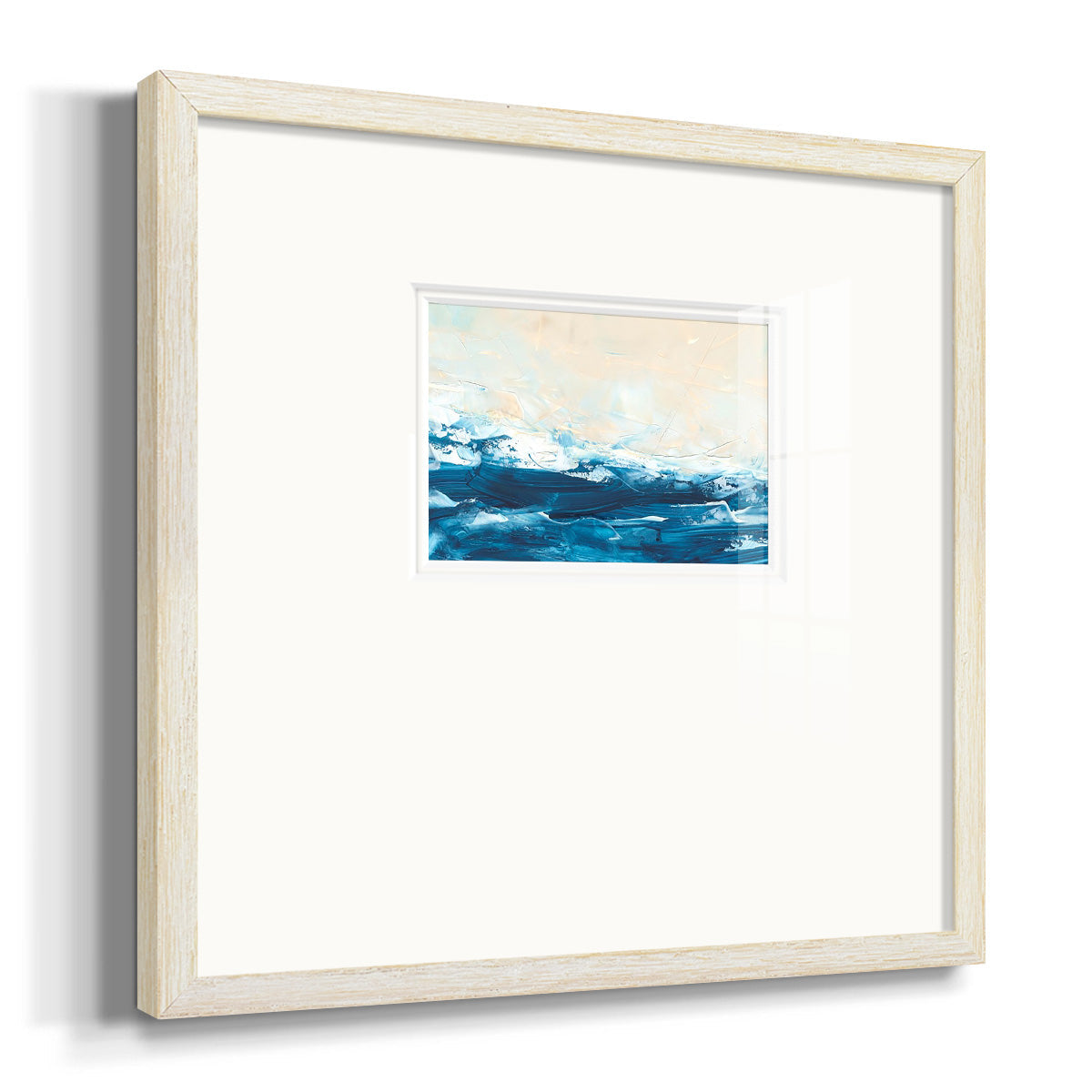 Wave after Wave III Premium Framed Print Double Matboard