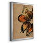 Winged Wreath II - Modern Framed Canvas Print