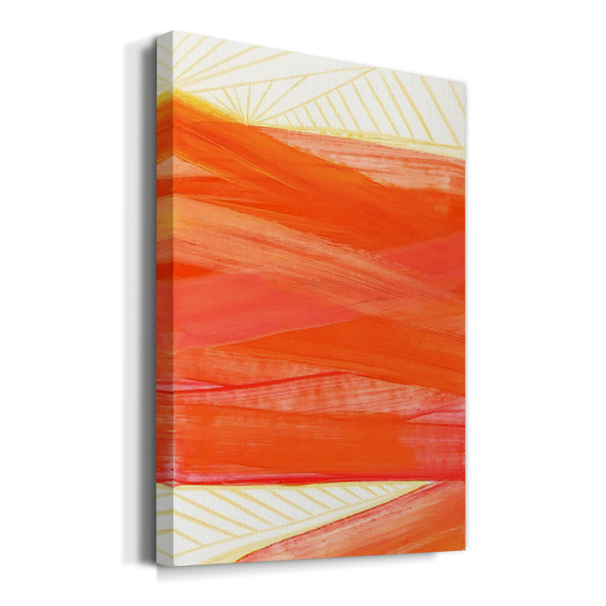 Warm Rays II Premium Gallery Wrapped Canvas - Ready to Hang