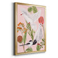 Birds in Motion I - Modern Framed Canvas Print