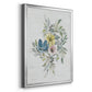 Spring Meadow Arrangement II - Modern Framed Canvas Print