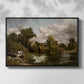 The White Horse, 1819 - Floater Framed Canvas Print