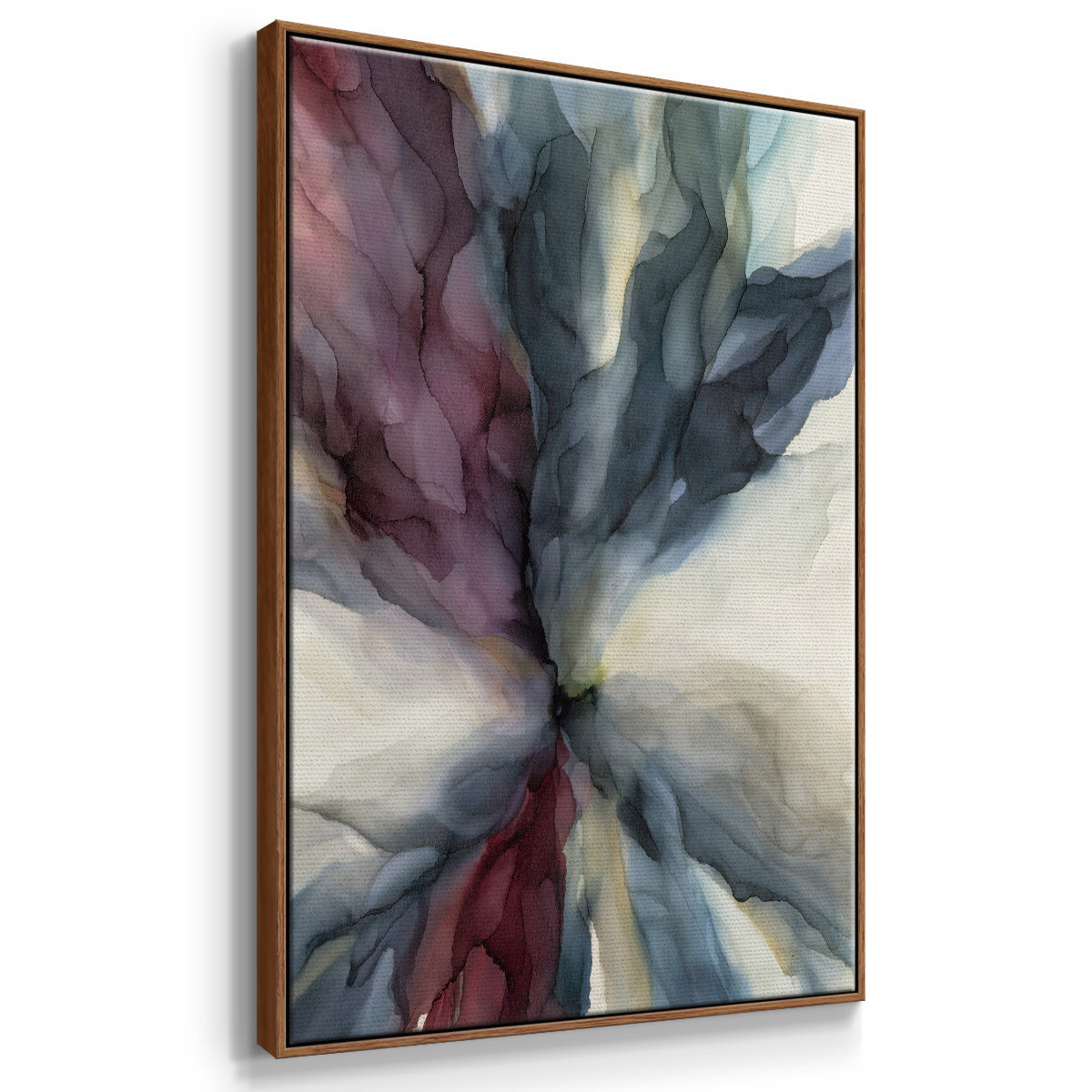 Untitled - Floater Framed Canvas Print