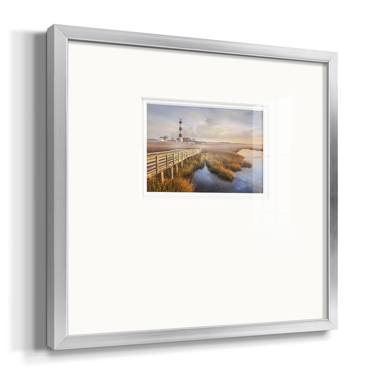 Private Path II Premium Framed Print Double Matboard