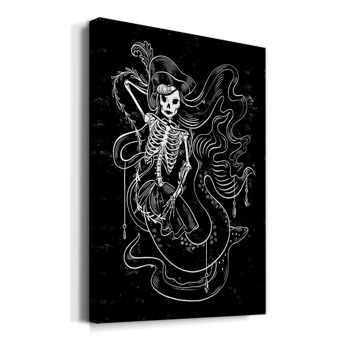 Pirate Mermaids II Premium Gallery Wrapped Canvas - Ready to Hang