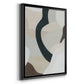 Shifting Neutrals II - Modern Framed Canvas Print