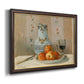 Still Life with Apples and Pitcher Premium Framed Canvas- Ready to Hang