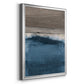 Midnight Sky - Modern Framed Canvas Print