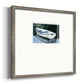 Colorful Rowboat I Premium Framed Print Double Matboard