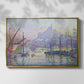 The Port of Marseille, 1905 - Floater Framed Canvas Print