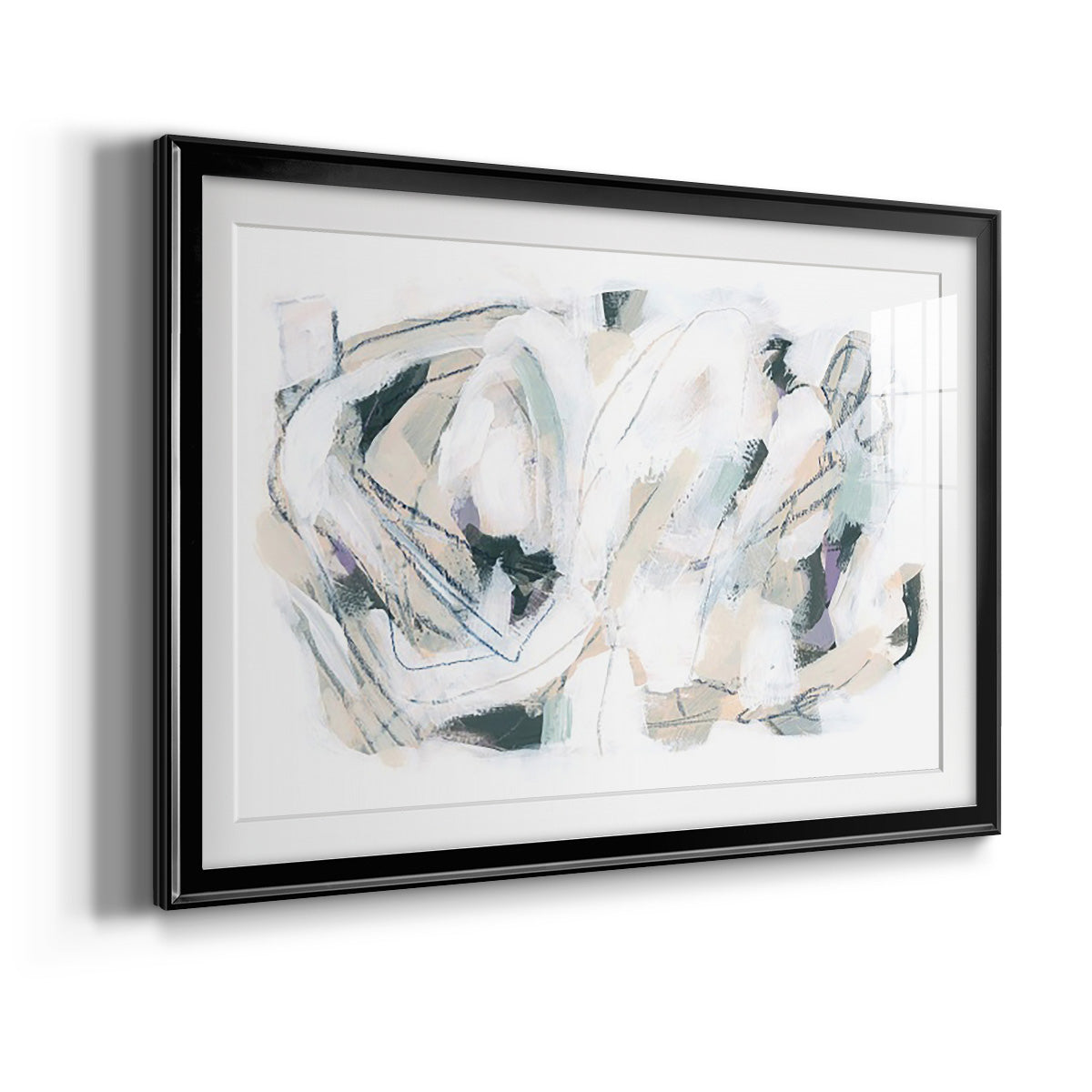 Arctic Helix II - Modern Framed Art Print
