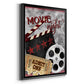 Movie Night II - Modern Framed Canvas Print