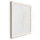 Botanical Gesture VI - Premium Canvas Framed in Barnwood - Ready to Hang