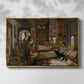 The Harem, 1876 - Floater Framed Canvas Print