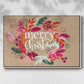 Crafty Christmas Collection A - Framed Gallery Wrapped Canvas in Floating Frame