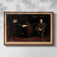 The Sentence of Death, 1908 - Floater Framed Canvas Print